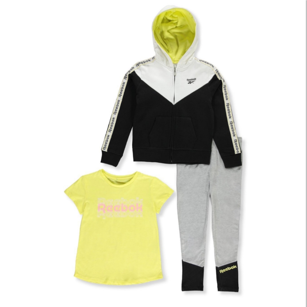 Reebok 4T 3 Piece Leggings Set
